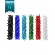 Artline Epoxy Resin Set steklenih čipsov za obrt in epoksi smolo, 6 barv, 3-7 mm, po 50 g