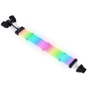 LIAN LI kabel Strimer Plus V2 12VHPWR, 3x 8 v 16-Pin, 8 LED,