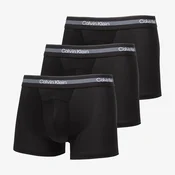 Bokserice Calvin Klein Trunk 3-Pack Black M
