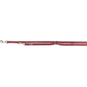 Trixie nastavljiv povodec za pse Premium XS 2 m/10 mm sangria