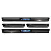 Door sill trims VW Touareg 2018-2026 (dark, glossy)