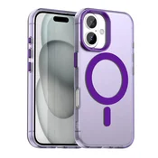 Hibridni ovitek Techsuit CandyCase MagSafe za iPhone 17 - purple