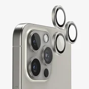 TOP SHOCK Zastita za kameru za iPhone 16 Pro/iPhone 16 Pro Max, Siva