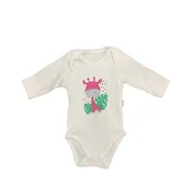 Bodi za bebe Žirafa 3531250, Beli