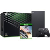 Microsoft Xbox Seriesx1TB With Forza Horizon 3 Included Črna