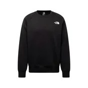 Pulover The North Face Raglan Redbox Crew moški, črna barva, NF0A89FAJK31