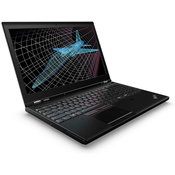 Prenosnik Lenovo ThinkPad P1 Workstation / i7 / RAM 8 GB / SSD Disk / 15,6” 4K UHD
