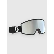 Scott Ambit Compact Mineral Black/White Goggle amp white chrome s2