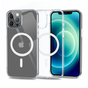 MAGNETIC RING TECH-PROTECT FLEXAIR HYBRID MAGSAFE IPHONE 12 PRO MAX CLEAR