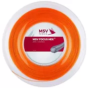 Focus HEX teniška pletenica 200 m oranžna premera 1,18