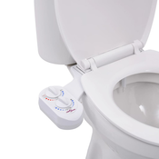 VIDAXL bide nastavek za WC desko z enojno šobo (za vročo in mrzlo vodo)