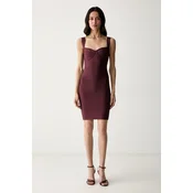 Marciano by Guess oprijeta obleka z viskozo NIKKI