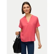 VERO MODA Bluza VMBEAUTY  svetlo rdeča