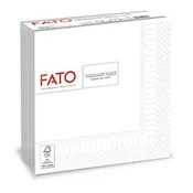 Serviete, 1/4 pregib, 33x33 cm, FATO Smart Table, bele, 50 kosov