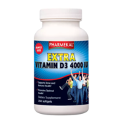 PHARMEKAL vitamini EXTRA D3-VITAMIN 4000 IU (350 kap.)