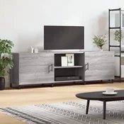 vidaXL TV stojalo, sivo, hrast sonoma, 150x30x50 cm