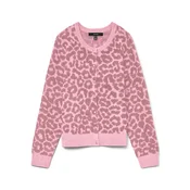 VERO MODA Pletena jopa VMNEWKAI roza/pitaja