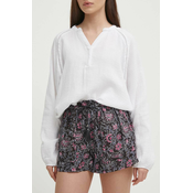 Kratke hlače Pepe Jeans PATTY ženske, črna barva, PL801103