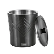 Posoda za led Smokey Grey h18,5cm /siva / inox