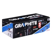 slomart Akumulatorski visokotlačni čistilnik Graphite ENERGY+ 18V, črna/siva
