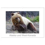 Alaska und West-Kanada (Wandkalender 2026 DIN A3 quer), CALVENDO Monatskalender