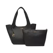 Guess HWBG73 34220 CALISTA 2 IN 1 TOTE Črna