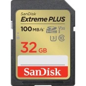 SanDisk Extreme PLUS SDHC 32GB 100MB/s V30 UHS-I kartica