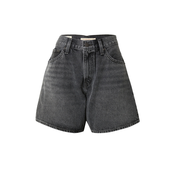 LEVIS ® Kavbojke High-Rise Baggy Shorts  črn denim
