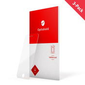 3-Pack visokokakovostnih zaščitnih stekel 3D Full Body za iPhone SE 2020/iPhone 8/iPhone 7 Optishield Pro