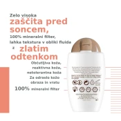 Avene Toniran mineralni fluid za zaščito pred soncem spf 50+, 40 ml