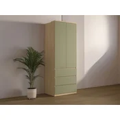 Ormar Nolcala 110 (Hrast + Eukaliptus) Eukaliptus, Hrast, 215x80x60cm, Vrata ormariVrata ormaraPorte guardaroba: Klasicna vrata