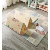 Premijum D&B sklopiva podloga sa dva lica Mede+ Pacvork 147x196x1 cm
