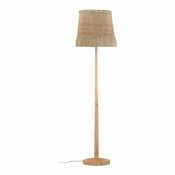 Stojeća svjetiljka u prirodnoj boji sa sjenilom od ratana (visina 160 cm) Kakasi – Bloomingville