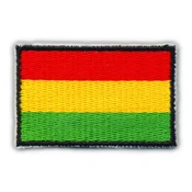 shumee Našitek zastave Bolivije - Prišiven - Vezen našitek/značka/emblem