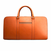 Carl Friedrik Vikend torba Carl Friedrik Palissy Weekend - Cognac/Grey