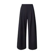 MM by Max Mara Hlače z naborki VONGOLA mornarska