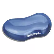 Fellowes počivalo za zapestje, gel - modra (91177-72)