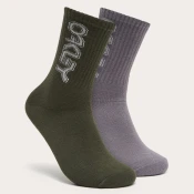 Nogavice Oakley B1B All Play, nova temna krtača (L)