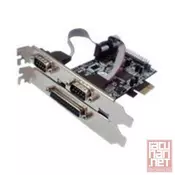 PCI-EXPRESS TO 2 SERIAL (RS232) PORTS + PARALLEL (LPT) PORT
