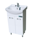 Lapino Roma 5816 Lavabo sa ormaricem, 47x85cm, Beli
