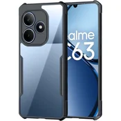 Overboard Ovitek za Realme C63, hibridni, odporen proti padcu, črn