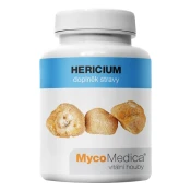 MycoMedica - Hericium (levja griva) v optimalni koncentraciji, 90 zeliščnih kapsul