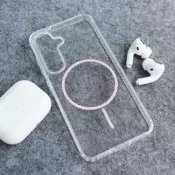 Maska Mag Case Clear Slim za Samsung A16 5G/ A166B roze