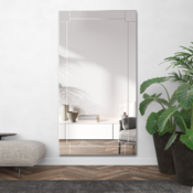 Glamour kristalno ogledalo u okviru ogledala - KIARA OptiWhite