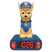 Alltoys Lexibook otroška budilka Tačke na patrulji s svetlečo 3D-figurico