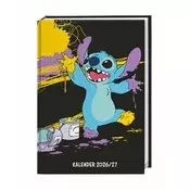 Stitch 17-Monats-Kalenderbuch A5 2027 - 17 Monate. Von August 2026 bis Dezember 2027