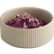 APS Grid porcelanasta skledica, prostornina 0,45 l, bež, višina 60 mm, premer 140 mm (6 kos)