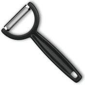 Victorinox YPSO Peeler 6.0963.3 črn – univerzalni lupilec z ravnim rezilom za zelenjavo in sadje