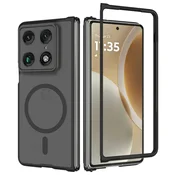 GS Ovitek za Motorola Razr Fold, Fusion Hybrid, za MagSafe, črn