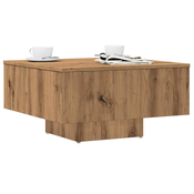 Stol za kavu Artisan hrast 60x60x31,5 cm izrađeno drvo